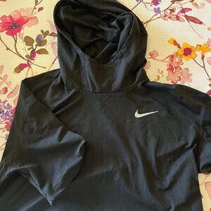 Nike Dri-FIT Black Running Top